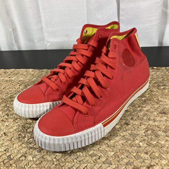 PF Flyers Unisex Center Hi Reissue Tomato Athletic Casual Men’s 10 Women 11.5 - Picture 4 of 10